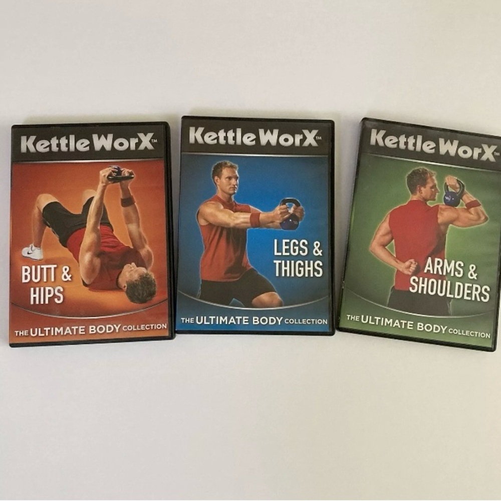 Kettle Worx Arms Shoulders Legs Thighs Butt Hips Fitness Exercise DVD